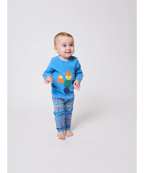 BOBO CHOSES(ボボショーズ)の「Toys all over leggings(レギンス/スパッツ・キッズ・ライトブルー・18MONTH/12MONTH/9MONTH/6MONTH/24MONTH/3MONTH)」の3枚目の写真