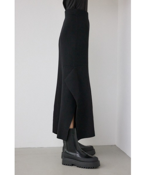 AZUL by moussy（アズールバイマウジー）の「【PLUS】パネルマーメイドスカート（スカート・レディース・ブラック/グレー系その他/ブラック系その他・SMALL/MEDIUM）」の8枚目の写真