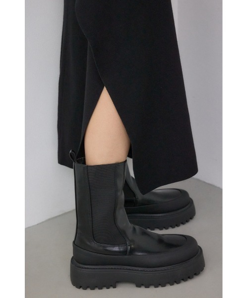 AZUL by moussy（アズールバイマウジー）の「【PLUS】パネルマーメイドスカート（スカート・レディース・ブラック/グレー系その他/ブラック系その他・SMALL/MEDIUM）」の13枚目の写真