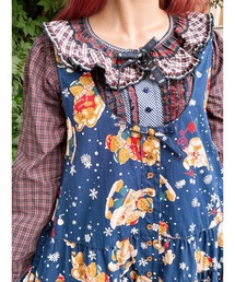 PINK HOUSE　ピンクハウス　段々 フリル　ブラウス　ドット セール】 ドットチュールブラウス （シャツ・ブラウス）｜PINK