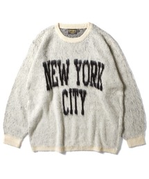 UNIVERD72 モヘアタッチセーター(NY)