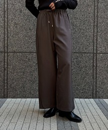 &g'aime | 【&g'aime】カーブラインパンツ　Curve Line Pants(スラックス)