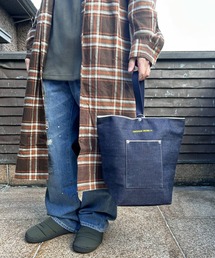 GREEN BOWL（グリーンボウル）の「グリーンボウル【GREEN BOWL】Denim Pouch（ハンドバッグ）」