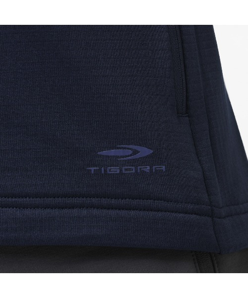TIGORA（ティゴラ）の「ティゴラ TIGORA レディスグリッドフリースジャケット（その他アウター・レディース・アイボリー/ネイビー・S/M/L/XL）」の9枚目の写真