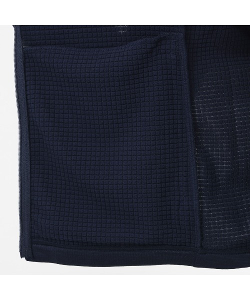 TIGORA（ティゴラ）の「ティゴラ TIGORA レディスグリッドフリースジャケット（その他アウター・レディース・アイボリー/ネイビー・S/M/L/XL）」の10枚目の写真