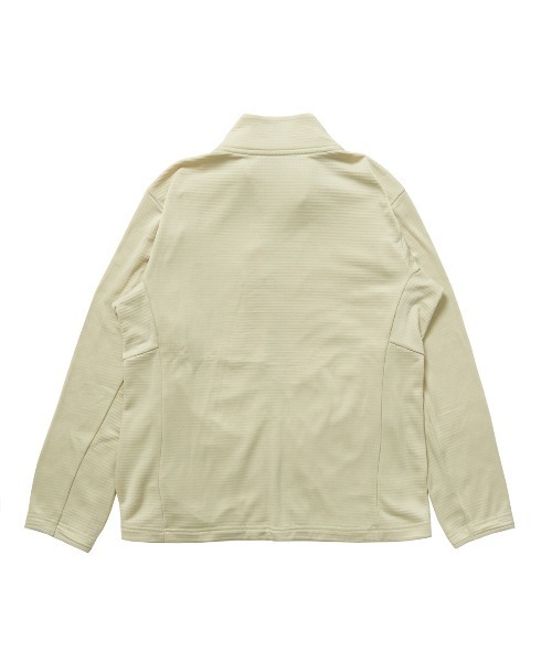 TIGORA（ティゴラ）の「ティゴラ TIGORA レディスグリッドフリースジャケット（その他アウター・レディース・アイボリー/ネイビー・S/M/L/XL）」の12枚目の写真