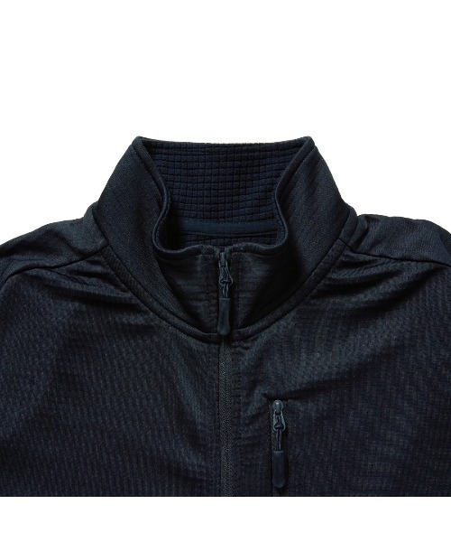 TIGORA（ティゴラ）の「ティゴラ TIGORA レディスグリッドフリースジャケット（その他アウター・レディース・アイボリー/ネイビー・S/M/L/XL）」の15枚目の写真