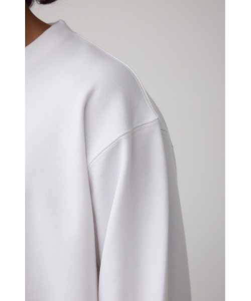 AZUL by moussy(アズールバイマウジー)の「スプレー柄スウェットトップス(スウェット・メンズ・杢グレー/ブラック/ホワイト・MEDIUM/LARGE)」の12枚目の写真