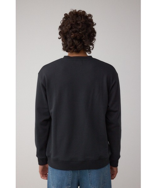 AZUL by moussy(アズールバイマウジー)の「スプレー柄スウェットトップス(スウェット・メンズ・杢グレー/ブラック/ホワイト・MEDIUM/LARGE)」の20枚目の写真
