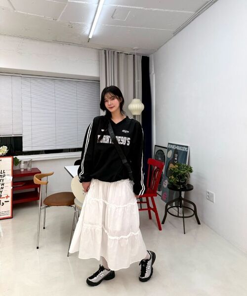 1993STUDIO(1993スタジオ)の「90S トラックピステ_ブラック(Tシャツ/カットソー・メンズ・その他・MEDIUM/LARGE)」の6枚目の写真