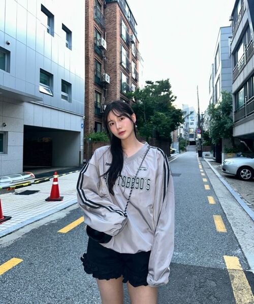 1993STUDIO(1993スタジオ)の「90S トラックピステ_ブラック(Tシャツ/カットソー・メンズ・その他・MEDIUM/LARGE)」の7枚目の写真