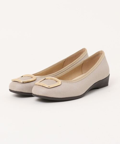 Bridget Birkin（ブリジットバーキン）の「【Bridget Birkin Walk】メタルバックルウォーキングパンプス(55220B)（パンプス・レディース・ブラック系その他/ブラック/ブラック系その他2/ベージュ/ネイビー・23/23.5/24/22.5/24.5）」の4枚目の写真
