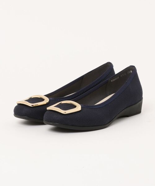 Bridget Birkin（ブリジットバーキン）の「【Bridget Birkin Walk】メタルバックルウォーキングパンプス(55220B)（パンプス・レディース・ブラック系その他/ブラック/ブラック系その他2/ベージュ/ネイビー・23/23.5/24/22.5/24.5）」の5枚目の写真