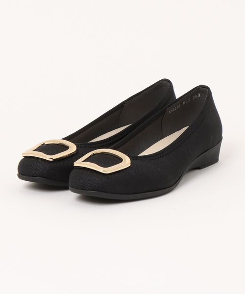 Bridget Birkin（ブリジットバーキン）の「【Bridget Birkin Walk】メタルバックルウォーキングパンプス(55220B)（パンプス・レディース・ブラック系その他/ブラック/ブラック系その他2/ベージュ/ネイビー・23/23.5/24/22.5/24.5）」の3枚目の写真