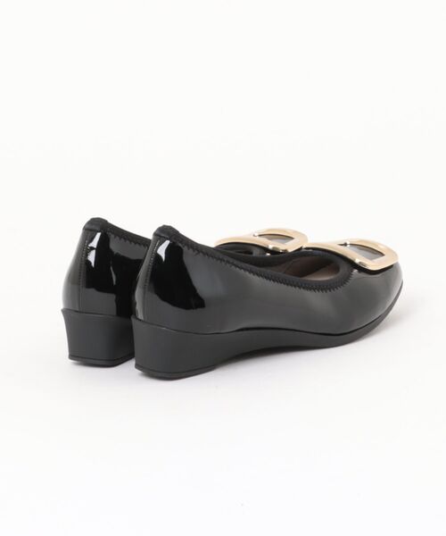 Bridget Birkin（ブリジットバーキン）の「【Bridget Birkin Walk】メタルバックルウォーキングパンプス(55220B)（パンプス・レディース・ブラック系その他/ブラック/ブラック系その他2/ベージュ/ネイビー・23/23.5/24/22.5/24.5）」の6枚目の写真