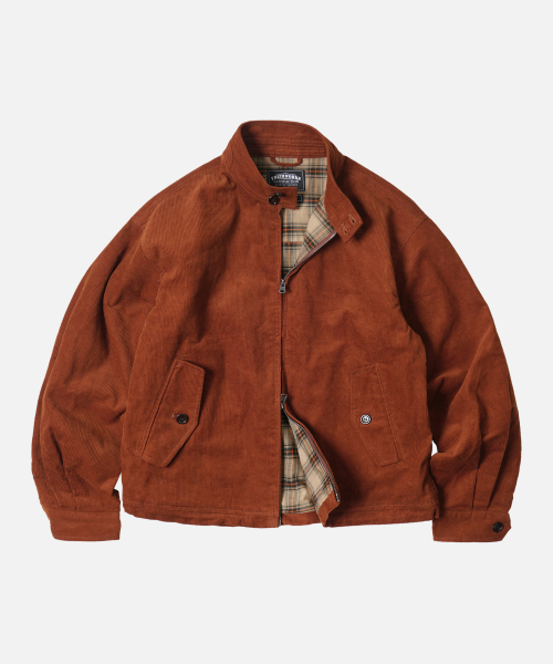 FRIZMWORKS(フリズムワークス)の「CORDUROY BUDDY HARRINGTON JACKET _ BRICK(ブルゾン・メンズ・その他・LARGE/X-LARGE/SMALL/MEDIUM)」の1枚目の写真