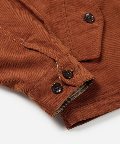 FRIZMWORKS(フリズムワークス)の「CORDUROY BUDDY HARRINGTON JACKET _ BRICK(ブルゾン・メンズ・その他・LARGE/X-LARGE/SMALL/MEDIUM)」の8枚目の写真