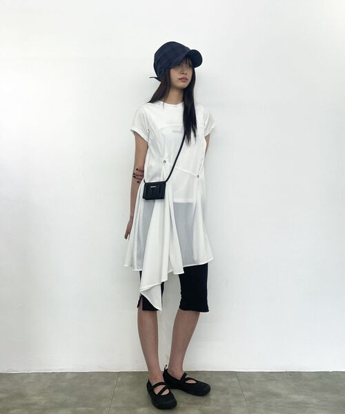 Miseki SEOUL(ミセキソウル)の「Billow sheer sleeveless one piece IVORY(ワンピース・レディース・その他・1/2)」の6枚目の写真