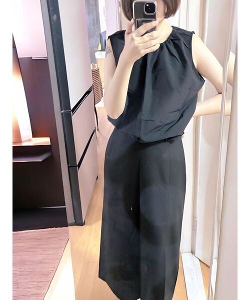 MUSINSA STANDARD WOMAN（ムシンサスタンダードウーマン）の「レディースハイウエストスリットロングスカート[ブラック]（スカート・レディース・その他・SMALL/MEDIUM/LARGE/X-SMALL）」の11枚目の写真