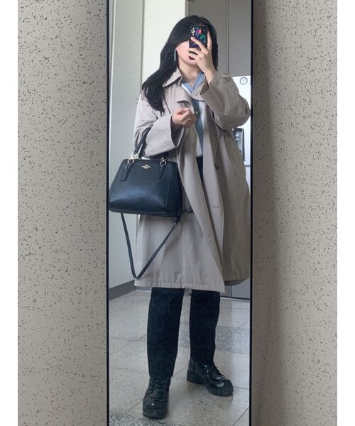 MUSINSA STANDARD WOMAN（ムシンサスタンダードウーマン）の「レディーススリムストレート隠しバンディングスラックス[ブラック]（スラックス・レディース・その他・30/31/24/25/26/27/28/29/34/32）」の15枚目の写真
