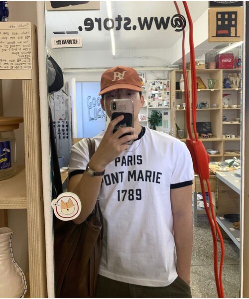 PARTIMENTO（パルティメント）の「ナイロンPAボールキャップオレンジ（キャップ・メンズ・その他・ONE）」の2枚目の写真