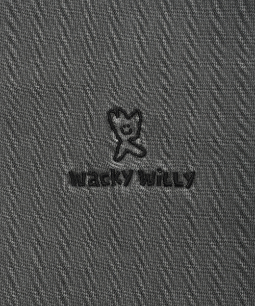Wacky WiLLy（ワッキーウィリー）の「ロゴピグメントスウェットチャコール（スウェット・レディース・その他・SMALL/MEDIUM/LARGE/X-LARGE）」の5枚目の写真