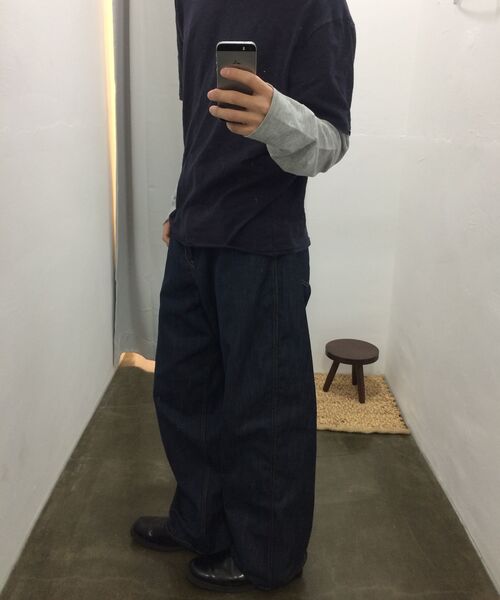 XERO（ゼロ）の「オーバーカーブドパンツ [インディゴ]（デニムパンツ・メンズ・その他・MEDIUM/LARGE/X-LARGE）」の15枚目の写真