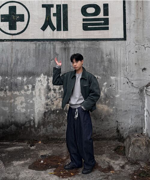 XERO（ゼロ）の「オーバーカーブドパンツ [インディゴ]（デニムパンツ・メンズ・その他・MEDIUM/LARGE/X-LARGE）」の5枚目の写真