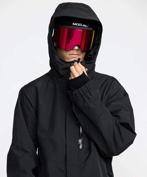 VOLCOM(ボルコム)の「VOLCOM L GORE-TEX JACKET(その他アウター・メンズ・ブラック・LARGE/MEDIUM)」の4枚目の写真