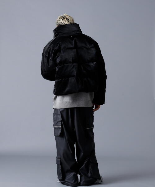 DANKE SCHON（ダンケシェーン）の「DankeSchon/ダンケシェーン/PU SHORT BLOUSON CROCODILE（ブルゾン・レディース・ブラック・L/M/S）」の5枚目の写真