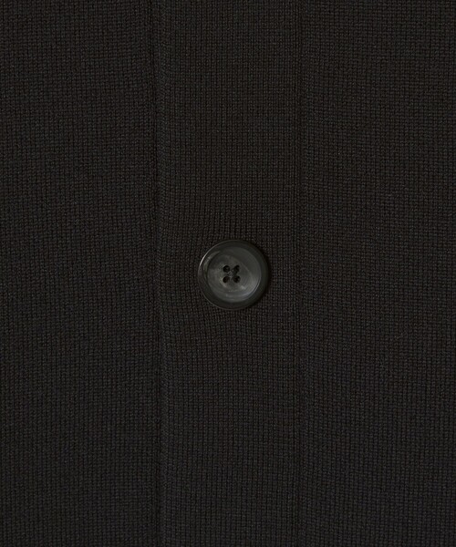 UNITED ARROWS（ユナイテッドアローズ）の「ウール カシミヤ スウェット ポロカラー カーディガン（カーディガン/ボレロ・メンズ・グレー系/ブラック・L/S/M/XL）」の22枚目の写真