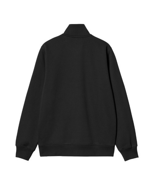 Carhartt WIP（カーハートダブリューアイピー）の「CHASE NECK ZIP SWEAT（スウェット・メンズ・カーキ/ブラック・MEDIUM/LARGE/X-LARGE/SMALL）」の4枚目の写真