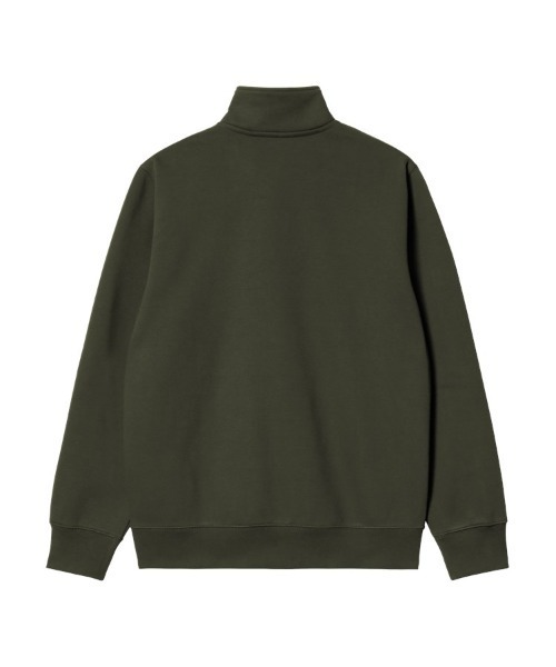Carhartt WIP（カーハートダブリューアイピー）の「CHASE NECK ZIP SWEAT（スウェット・メンズ・カーキ/ブラック・MEDIUM/LARGE/X-LARGE/SMALL）」の3枚目の写真