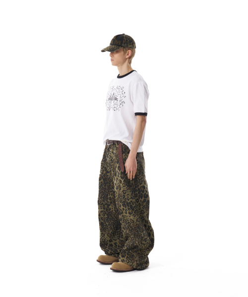 AAKAM（アーカム）の「Knee Pin-tuck Leopard Cotton Pants (Khaki)（その他パンツ・レディース・その他・1/2）」の9枚目の写真