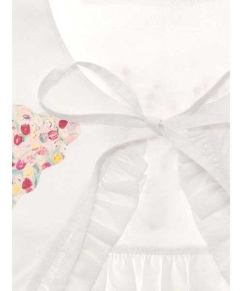 merry jenny（メリージェニー）の「Dream Garden-tulip ribbon collar（付け襟・レディース・オフホワイト・FREE）」の14枚目の写真