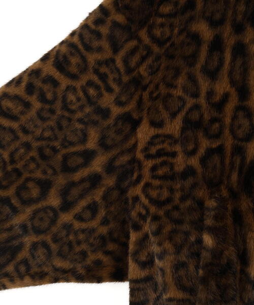 DANKE SCHON(ダンケシェーン)の「【WEB&DEPOT限定】DankeSchon/ダンケシェーン/LEOPARD FUR JACKET(その他アウター・メンズ・ブラウン/グレー・XL/L/M)」の5枚目の写真