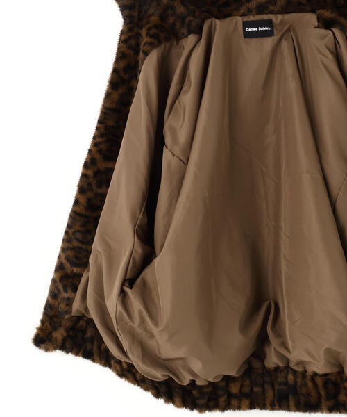 DANKE SCHON(ダンケシェーン)の「【WEB&DEPOT限定】DankeSchon/ダンケシェーン/LEOPARD FUR JACKET(その他アウター・メンズ・ブラウン/グレー・XL/L/M)」の7枚目の写真