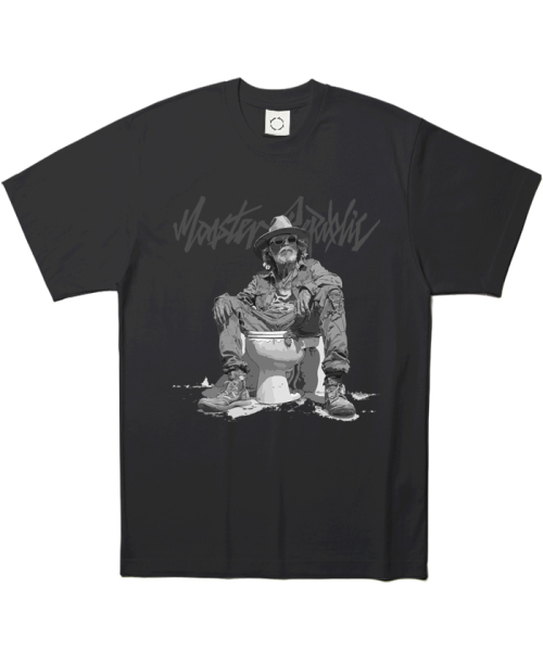 MONSTER REPUBLIC(モンスターリパブリック)の「ジェントルマン ディグレー Tシャツ ブラック(Tシャツ/カットソー・レディース・その他・LARGE/X-LARGE/SMALL/MEDIUM)」の1枚目の写真