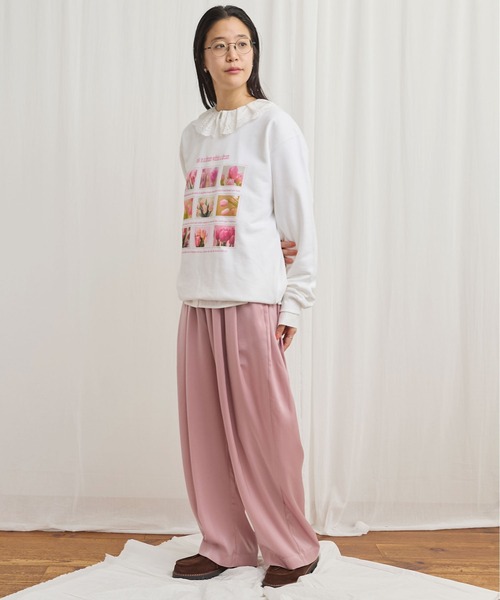 fig Ｌondon（フィグロンドン）の「lost in a dream sweat（スウェット・レディース・ホワイト・FREE）」の7枚目の写真