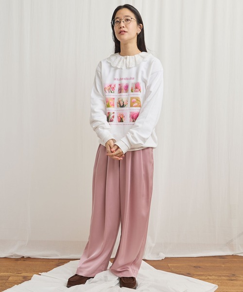 fig Ｌondon（フィグロンドン）の「lost in a dream sweat（スウェット・レディース・ホワイト・FREE）」の10枚目の写真