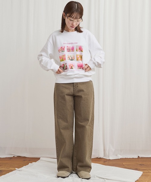 fig Ｌondon（フィグロンドン）の「lost in a dream sweat（スウェット・レディース・ホワイト・FREE）」の16枚目の写真