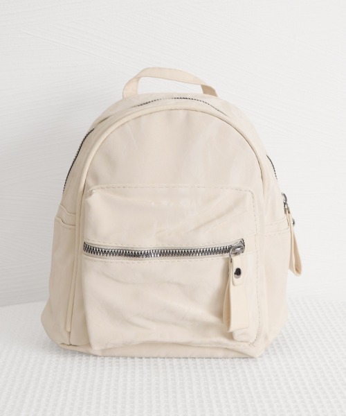 セール】ミニリュックサック コンパクトバッグ 黒（バックパック