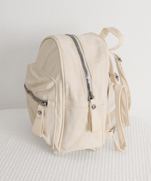 Miniministore(ミニミニストア)の「ミニリュックサック コンパクトバッグ 黒(バックパック/リュック・レディース・アイボリー/グレー/ブラック・FREE)」の18枚目の写真