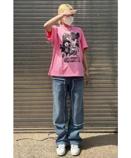 runningHIGH（ランニングハイ）の「ルインミ ハーフスリーブT [ピンク]（Tシャツ/カットソー・レディース・その他・LARGE/MEDIUM）」の6枚目の写真