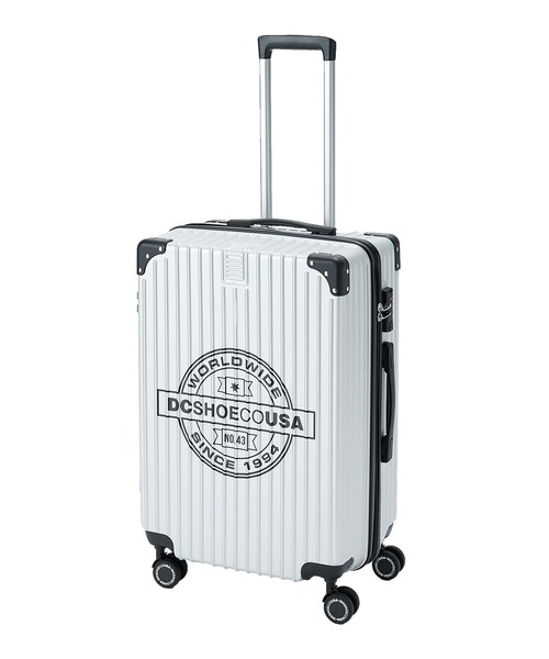 DC(ディーシー)の「DC/ディーシー スーツケース キャリーバッグ DC CC GRAFFIK M 57L DCB261203(スーツケース/キャリーバッグ・メンズ・ブラック×ホワイト/シルバー×ブラック・FREE)」の2枚目の写真