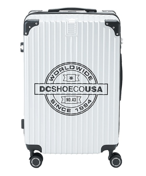 DC(ディーシー)の「DC/ディーシー スーツケース キャリーバッグ DC CC GRAFFIK M 57L DCB261203(スーツケース/キャリーバッグ・メンズ・ブラック×ホワイト/シルバー×ブラック・FREE)」の12枚目の写真