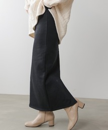 裏起毛ロングスカート