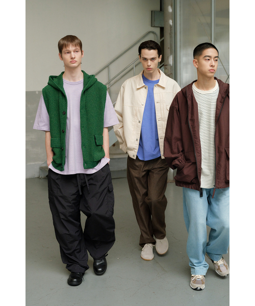 HORLISUN(ホーリーサン)の「Acorn Hoodie Vest Cardigan Cotton Knit Smart Green(ベスト・レディース・その他・LARGE/MEDIUM)」の12枚目の写真