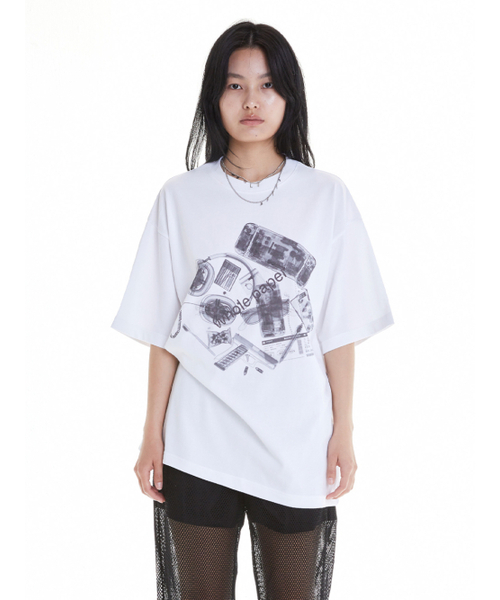 WHOLE PAPER(ホールペーパー)の「エックスレイボックスTシャツ(ホワイト)(Tシャツ/カットソー・レディース・その他・XX-LARGE/X-LARGE)」の3枚目の写真