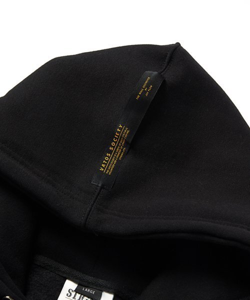 STIGMA（スティグマ）の「EMB COMPTON BEAR OVERSIZED HEAVY SWEAT HOODIE BLACK（パーカー・メンズ・その他・LARGE/MEDIUM/X-LARGE）」の3枚目の写真